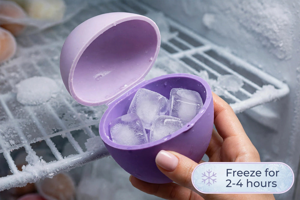 Silicone Face Ice Tray Beauty Face Shrink Pores