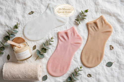 Cloud Heel Repair — Reusable Silicone Foot Mask Socks