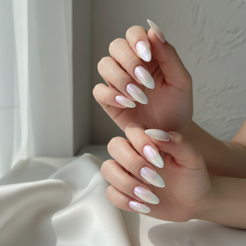 LUNA GLOW - Moonlight Cat Eye Magnetic Gel Polish | Pink Diamond