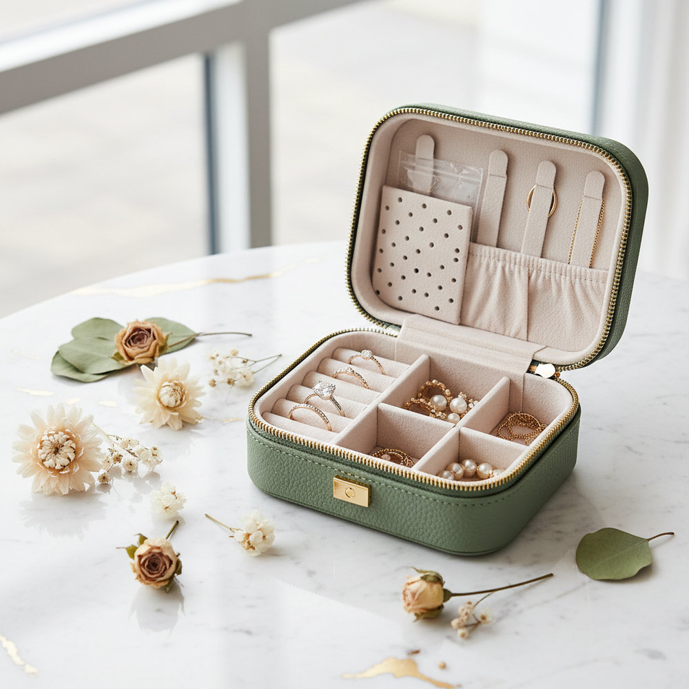LUXE MINI - Portable Travel Jewelry Case